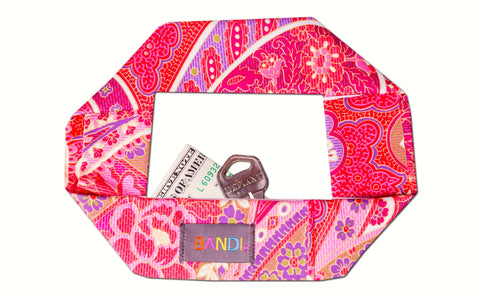 BANDI Paisley Blush Hoofdband