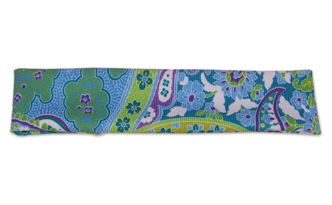 BANDI Blue Green Paisley Hoofdband