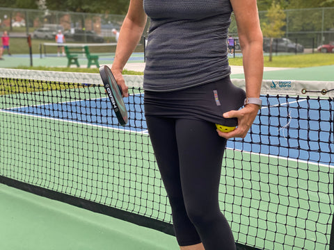 BANDI Tennisbalhouder Zwart