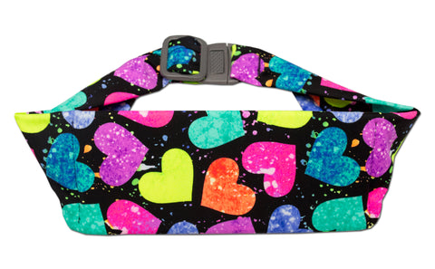BANDI Kids Belt Neon Hearts